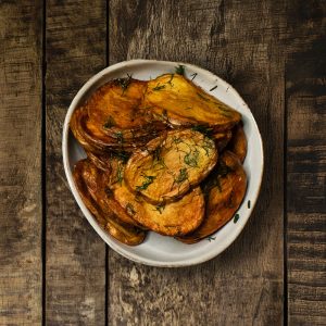 PEČENÉ BRAMBORY S KOPREM | BAKED POTATOES WITH DILL | ЗАПЕЧЕННЫЙ КАРТОФЕЛЬ С УКРОПОМ