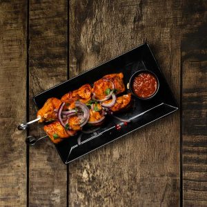 ŠAŠLIK KUŘECÍ CHICKEN SHASHLIK КУРИНЫЙ ШАШЛЫК